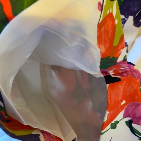 Excellent condition 💕 J Crew floral skirt Sz0 - Picture 4 of 8